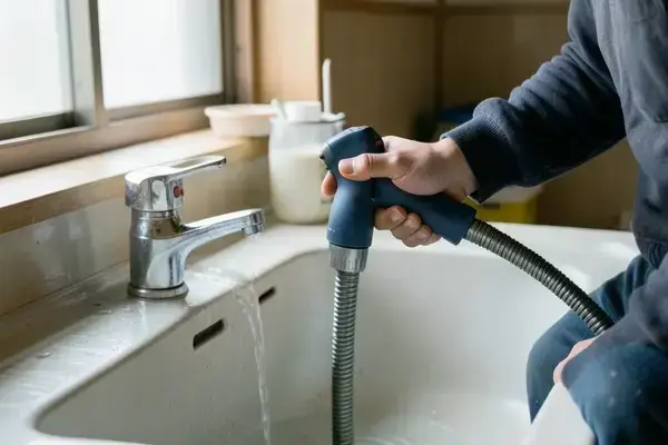 戸建住宅の詰まり解消