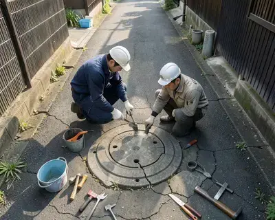 桝の修理