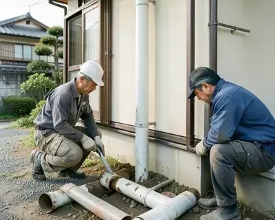 afraideverglade.comの配管交換